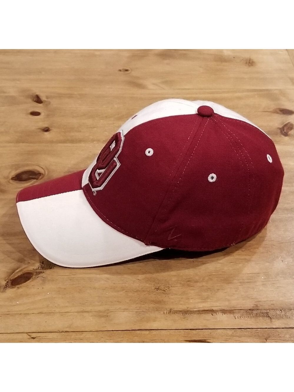 Vintage Oklahoma Sooners OU Hat Size 7 1/8 Fitted Zephyr Y2K Wool Blend - Picture 2 of 9